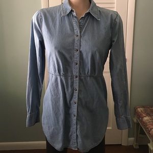 CAbi chambray shirt S