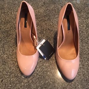 Zara Cotton Candy Pink Pumps