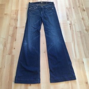 Seven for all mankind trouser/wide leg jeans