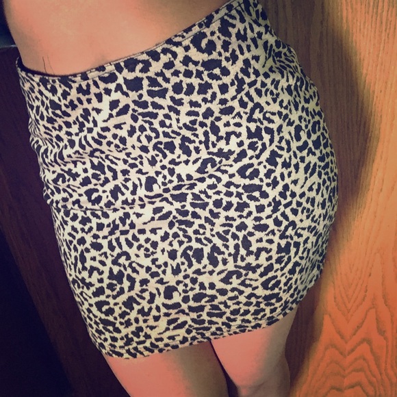 Cheetah Print Skirt!