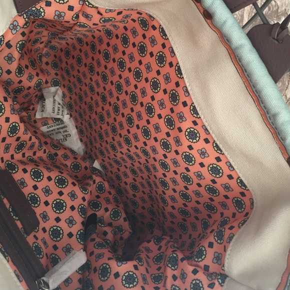 Levenger handbag with pouchette. NEW - Picture 4 of 4