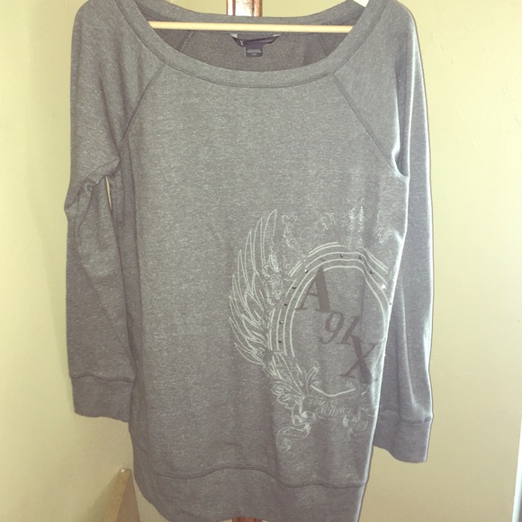 Boat neck Armani Exchange Sweater