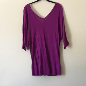 White House Black market sexy V-neck sweater