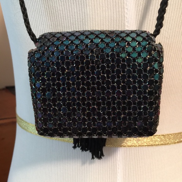 1950s metallic purse - Picture 2 of 4