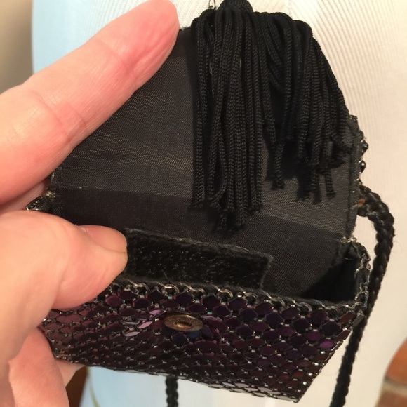 1950s metallic purse - Picture 3 of 4