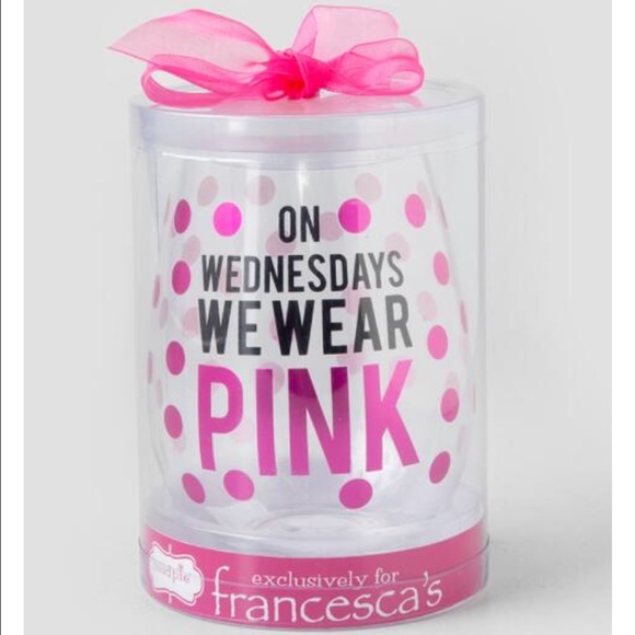 🚨FINAL DROP🚨NIB stemless wine glass 🍷💕