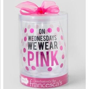 🚨FINAL DROP🚨NIB stemless wine glass 🍷💕