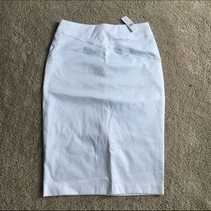 New York and company white professional skirt