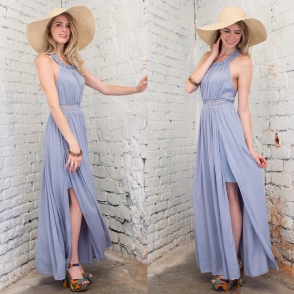 April spirit | Periwinkle maxi dress - Picture 2 of 2