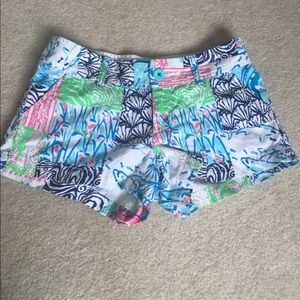 Lilly Pulitzer colorful shorts