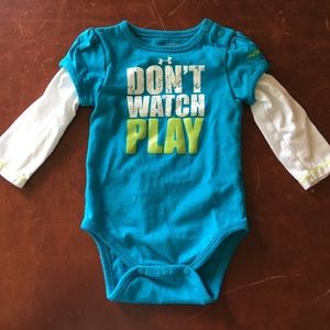 Under Armour long sleeve onesie