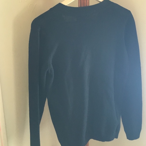 NWT Charter club Gold hook Black Sweater - Picture 4 of 4