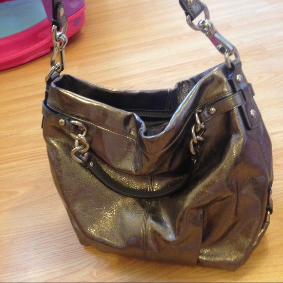 NWOT Coach Sliver Purse