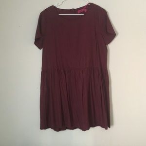 Maroon dress