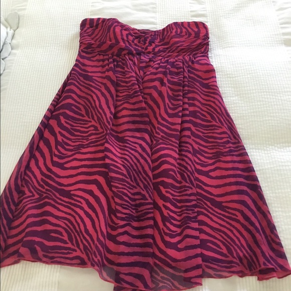 Express strapless dress size 4
