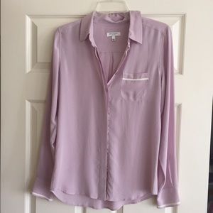 Equipment silk blouse top