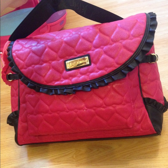 NWOT Betsey Johnson diaper bag