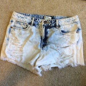 Forever 21 tie dye shorts