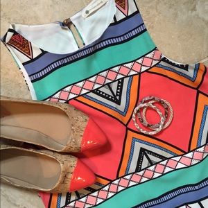 Tribal Hi Low Dress