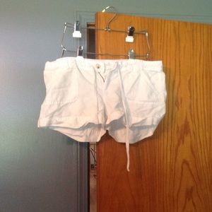 White Hollister Shorts