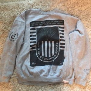 Mens Diamond Supply Co Cewneck sweatshirt