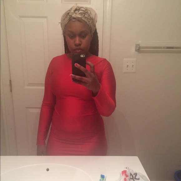 Beautiful red dress