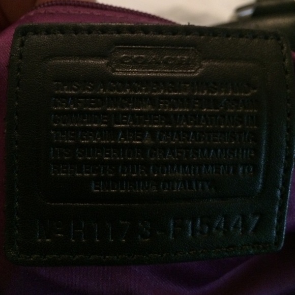 Authentic Coach Handbag - Picture 2 of 3
