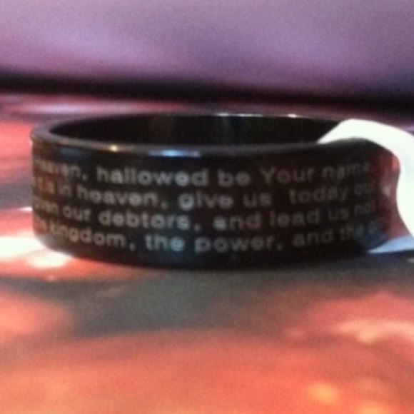 The Lord's Prayer Ring - Picture 2 of 4