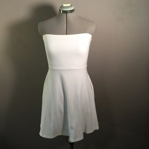 Express Strapless Skater Dress