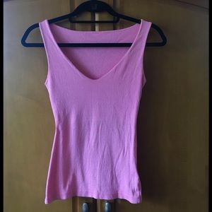 Michael Stars Pink Top - can be worn two ways!