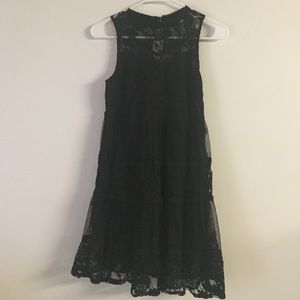 Lace Black Dress