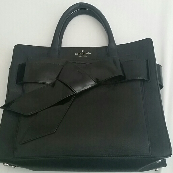 Kate Spade Black Leather Handbag