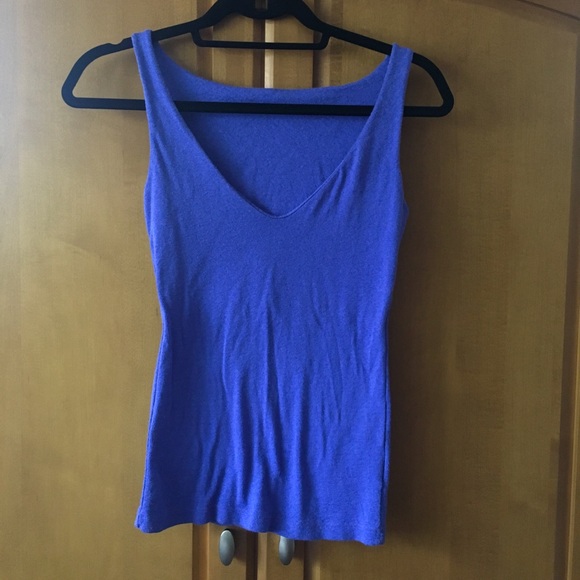 Michael Stars Periwinkle top- can be worn two ways