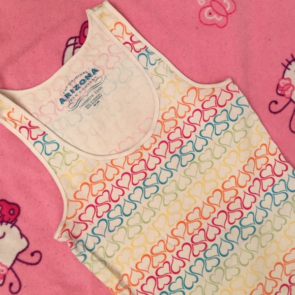 Women’s Arizona Jean Co Rainbow Tank Size M - Picture 2 of 3