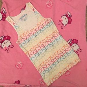 Women’s Arizona Jean Co Rainbow Tank Size M
