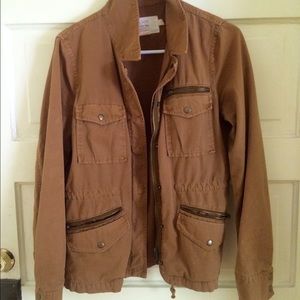 J. Crew cotton chino utility jacket