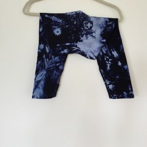 Margarita yoga tie dye crop pants