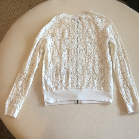 Lace Zip-Up! - Picture 3 of 3