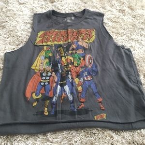 Avengers Assemble Muscle Tank