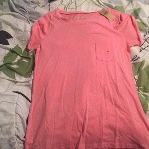 Pink short sleeve shirt