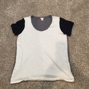 J.crew color block tshirt