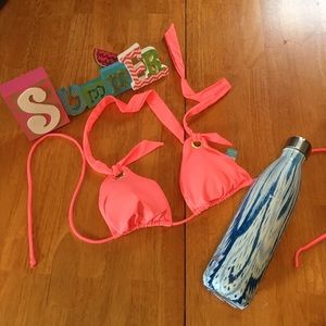 Hot pink VS PINK bikini top! Size Medium