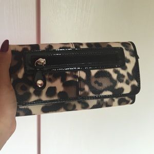 Cheetah print wallet
