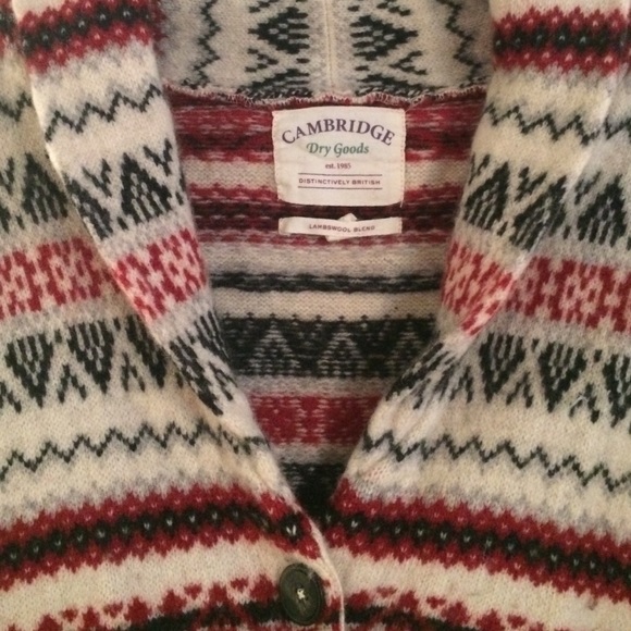 Aztec print wool sweater - Picture 2 of 4