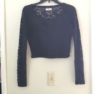 Abercrombie & Fitch long sleeve lace top