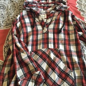 Forever 21 flannel/pancho