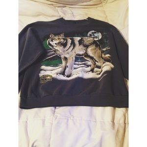 Vintage Wolf Sweatshirt