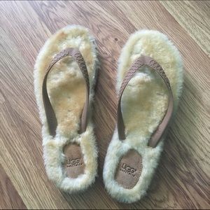 UGG's flip flops