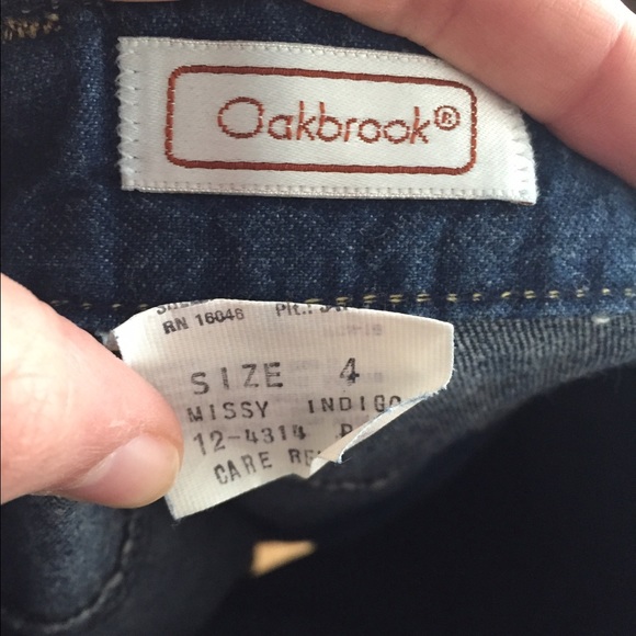 VINTAGE jean pencil skirt - Picture 3 of 3