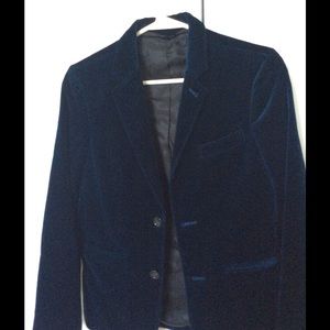 Gorgeous boys J crew velvet blazer